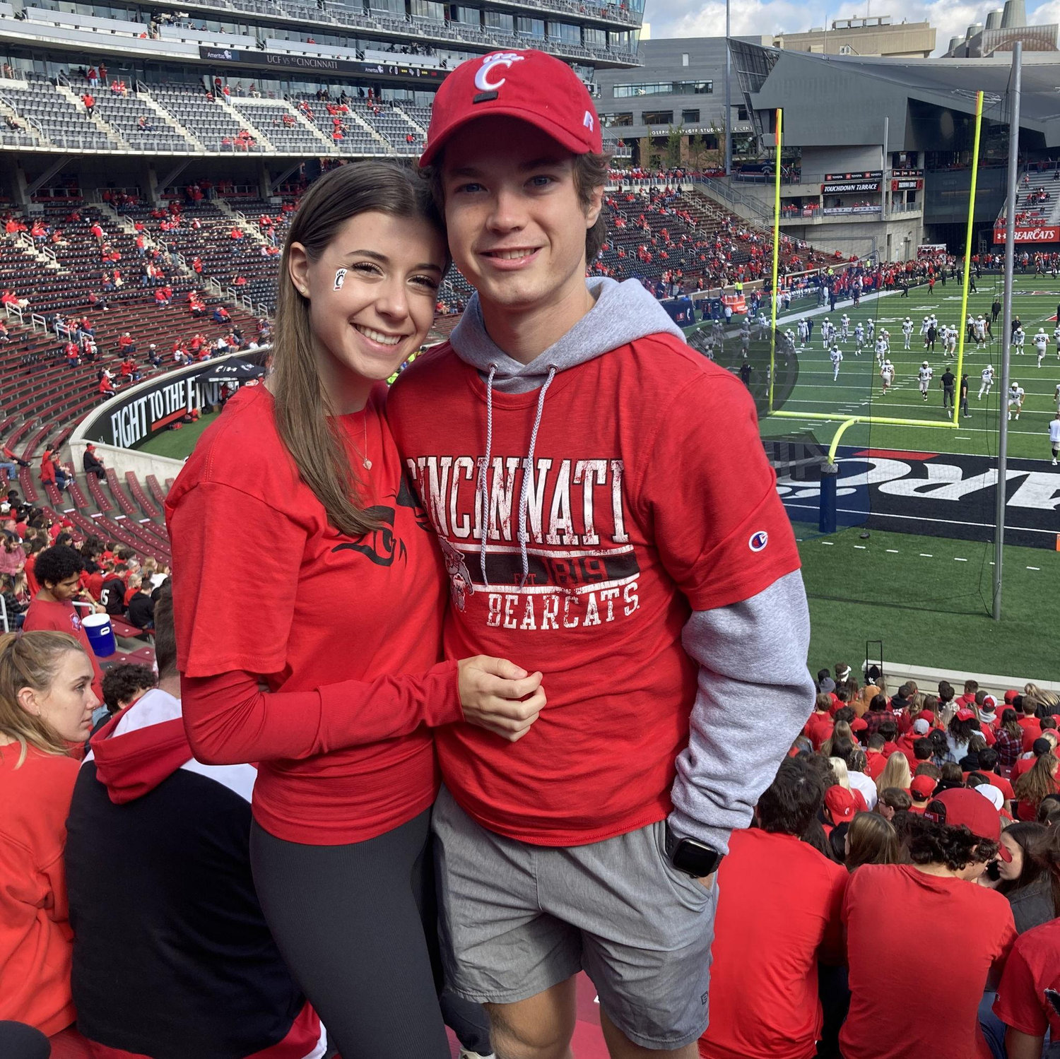 Bearcats game freshman year