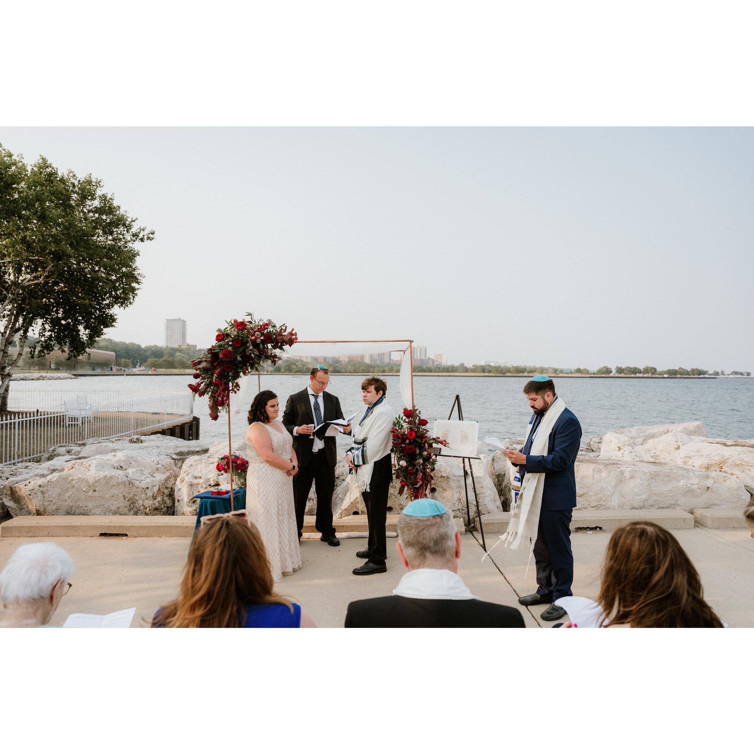 The Seven Blessings, Ceremony, Harbor House, Milwaukee, WI