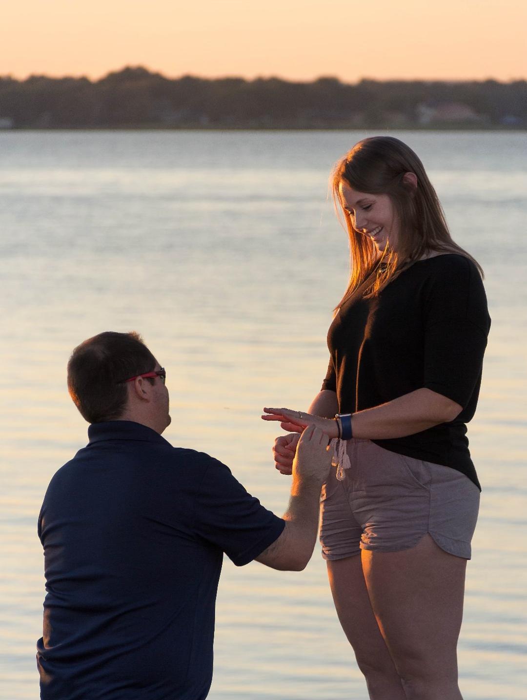 She said "YES"!