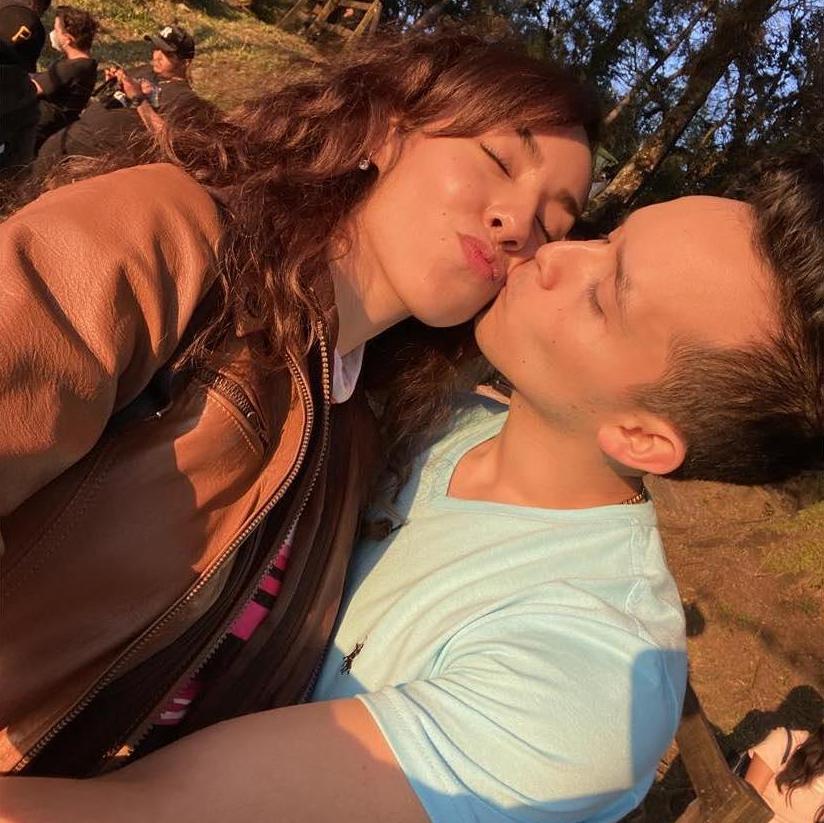Un romántico atardecer juntos