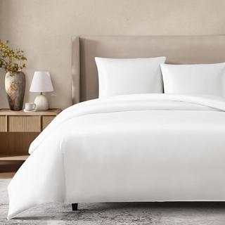Silken Sateen Tencel 3-Piece Duvet Cover Set