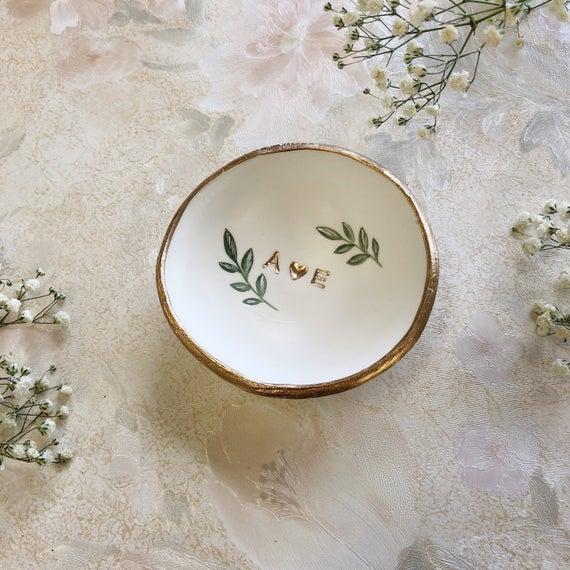 Jewelry Dish / Wedding Gift / Personalized Gift