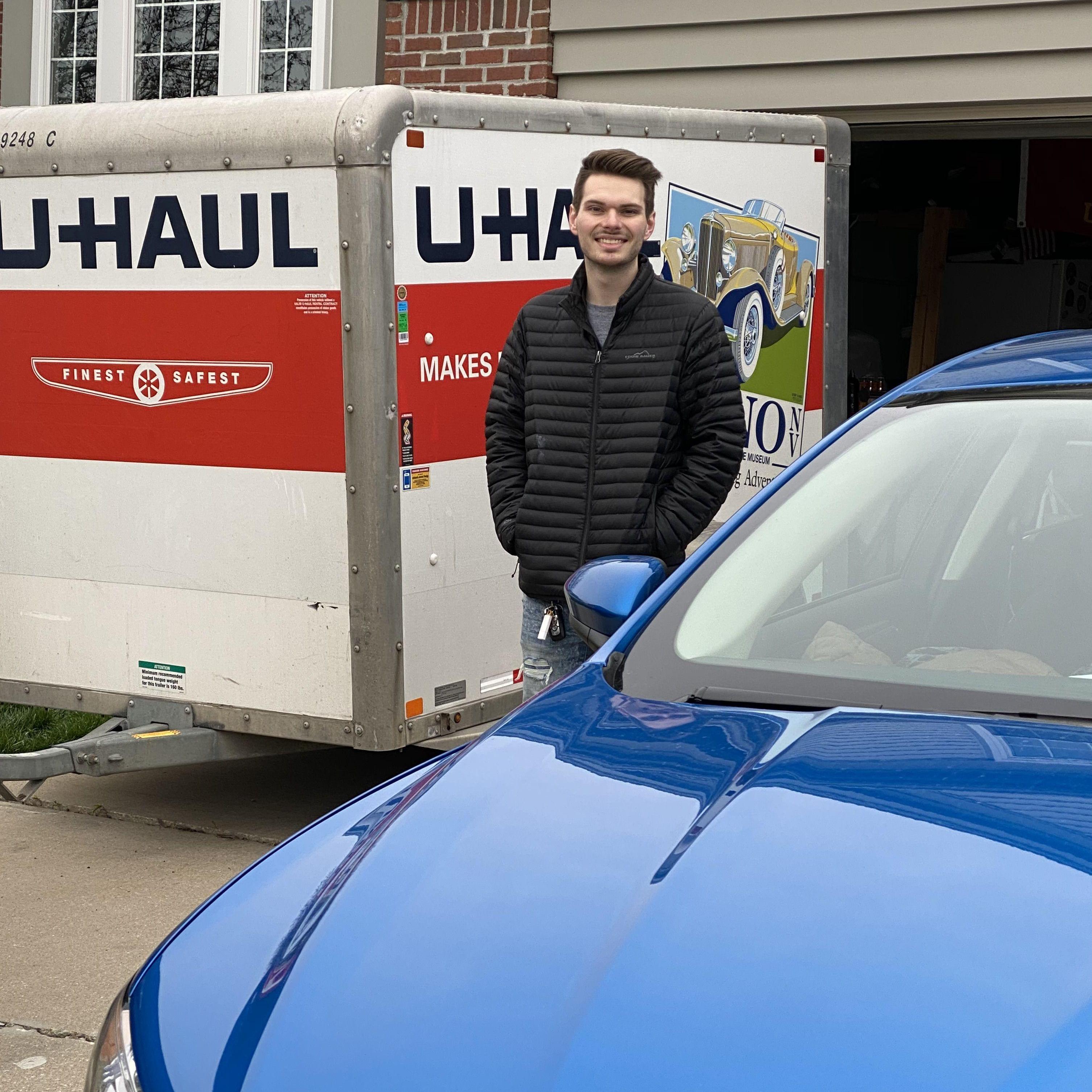 Russell moving to Texas mid Covid alone. Waiting a few months before Kristen can join him. - '20