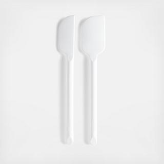 2-Piece Silicone Mini Spatula Set