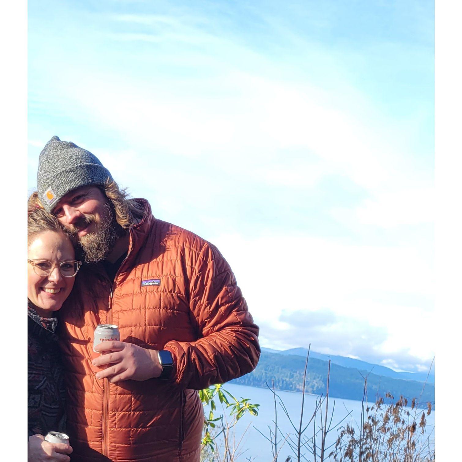 Yard work with the best views in Dabob Cove