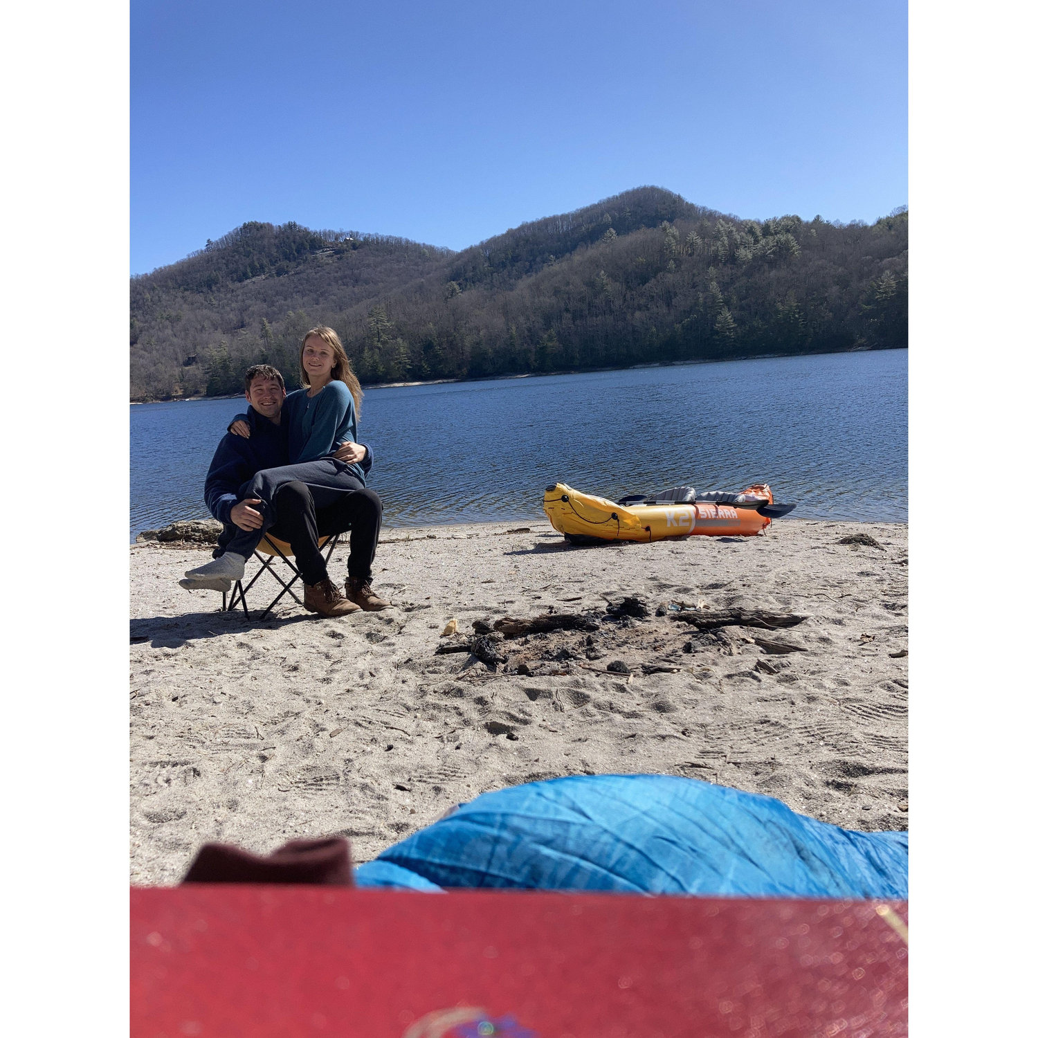 2022, one of our best camping spots at wolf lake