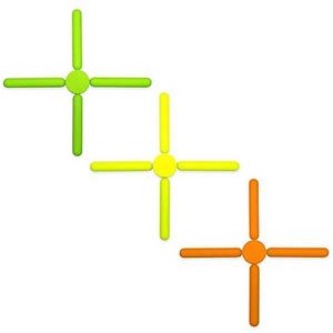 Zing Silicone Folding Trivet in Black