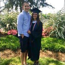 Hillary Graduating with her Masters!  Brian is next!