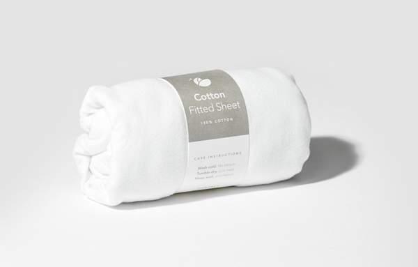 Guava Lotus Travel Crib Fitted Sheet