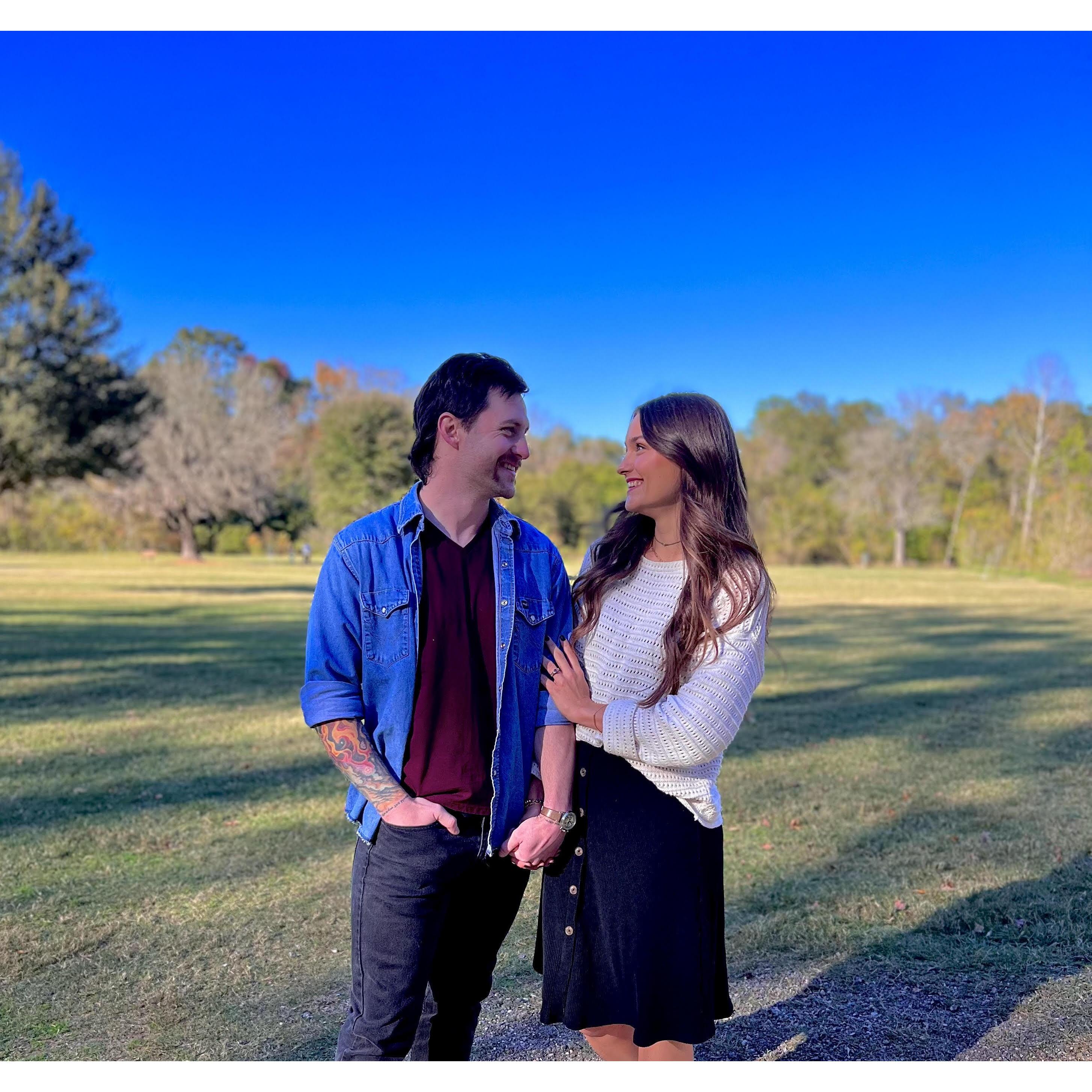 "Official" engagement photo :)