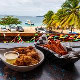 Umbrellas beach bar/restaurant