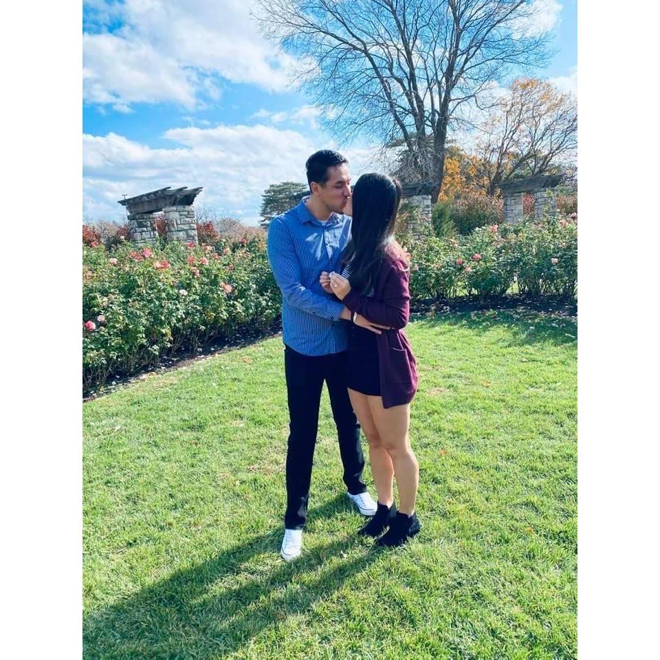 On 11.8.2020, Richard proposed to Brianna on her birthday