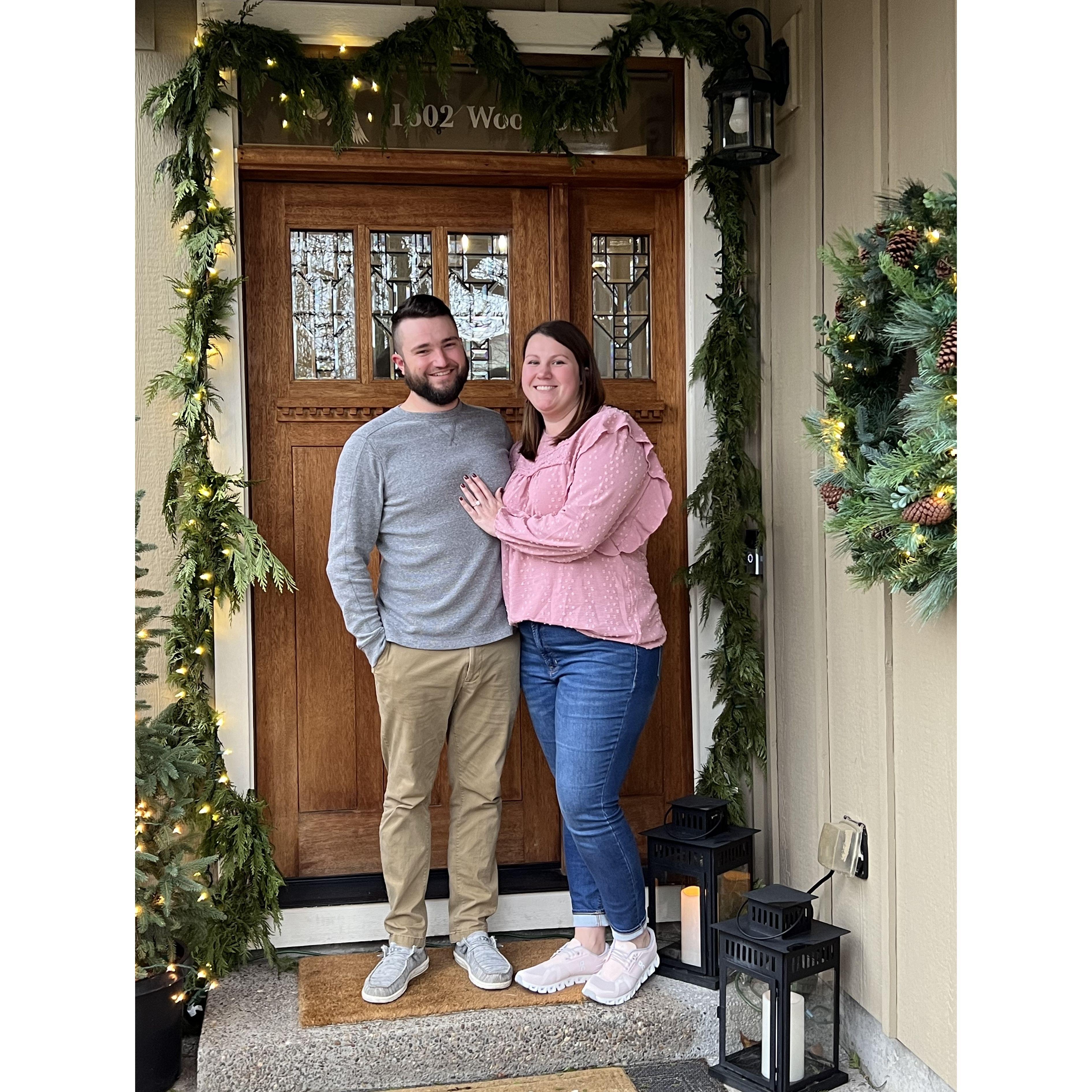 And of course, the happiest day of our lives when I said YES!