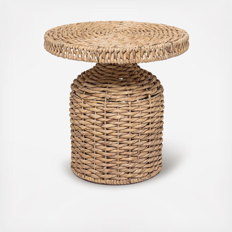 Bloomingville, Natural Water Hyacinth Side Table | Zola