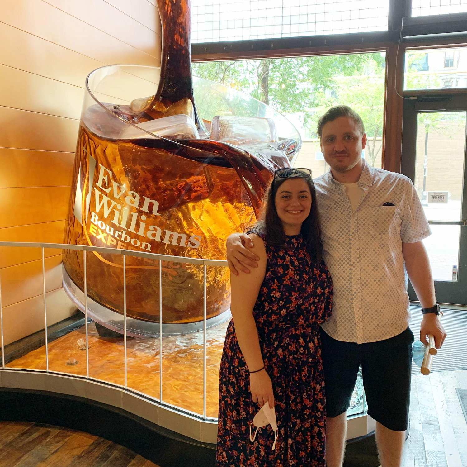 Travels to Kentucky to visit friends involved stopping to drink som bourbon of course.