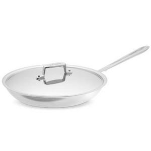 All-Clad d5 Stainless-Steel Nonstick Covered Fry Pan, 12"