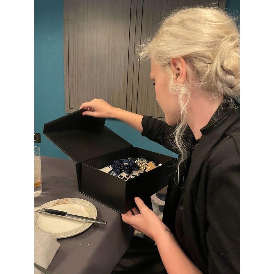 Duchess Cassandra viewing her crown