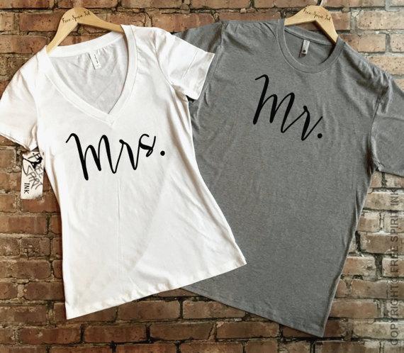 Mr and Mrs Shirts