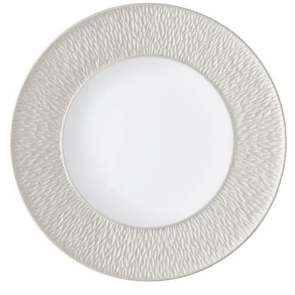 Everyday Mineral Pearl Grey Dessert Plate