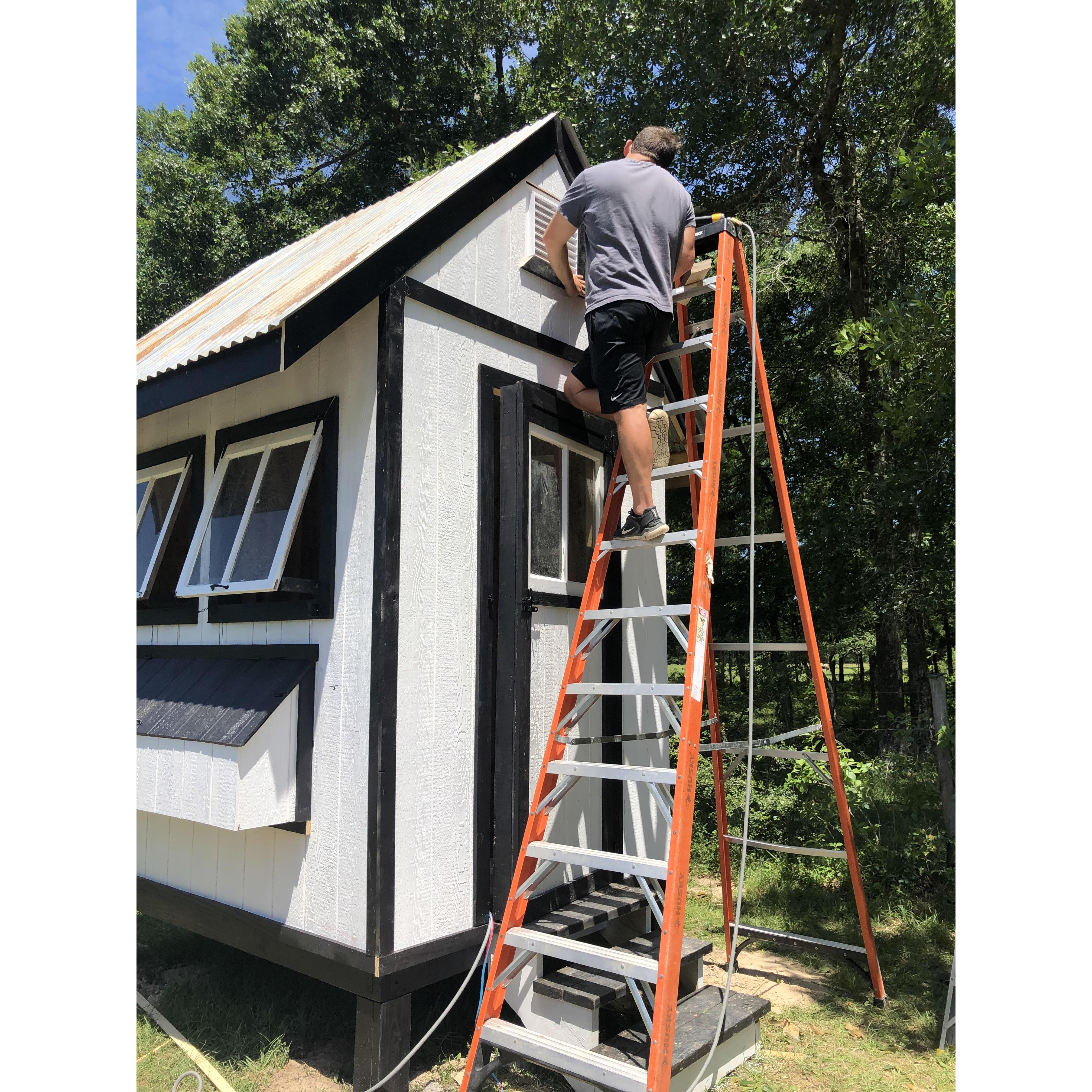 This was our first "big" project. Next time we won't start in the middle of summer.