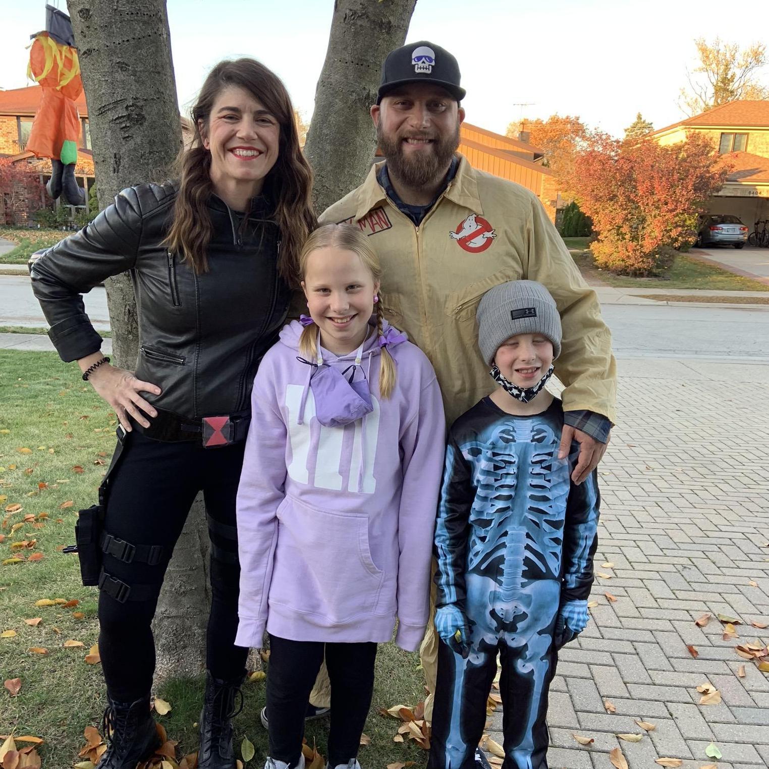Halloween with the Little Deeps in 2020