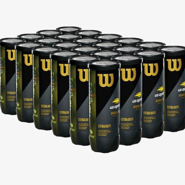 WILSON US Open Extra Duty Tennis Balls YLW