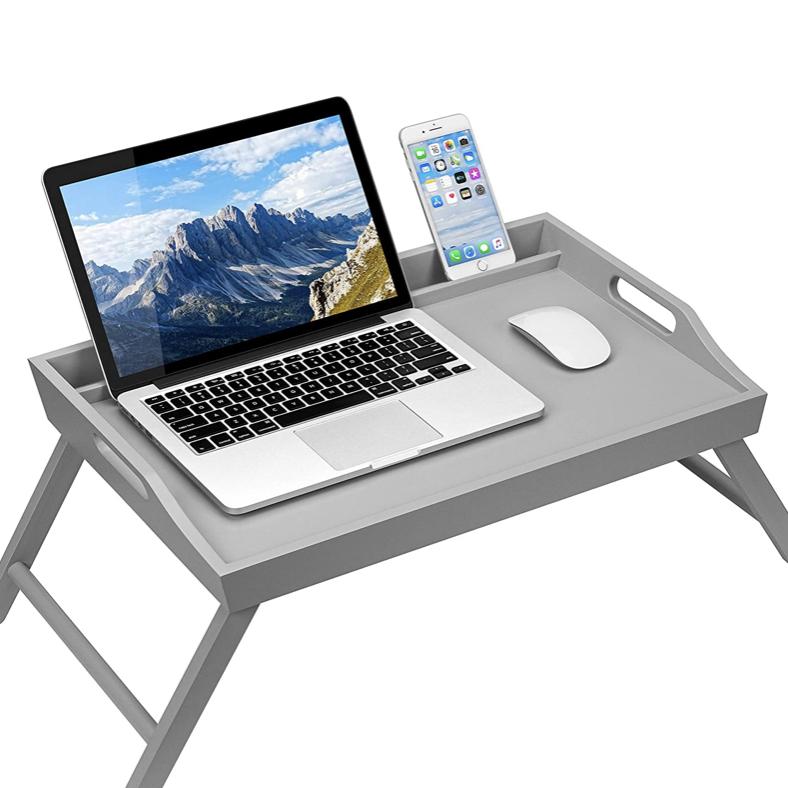 Rossie Home Media Bed Tray with Phone Holder