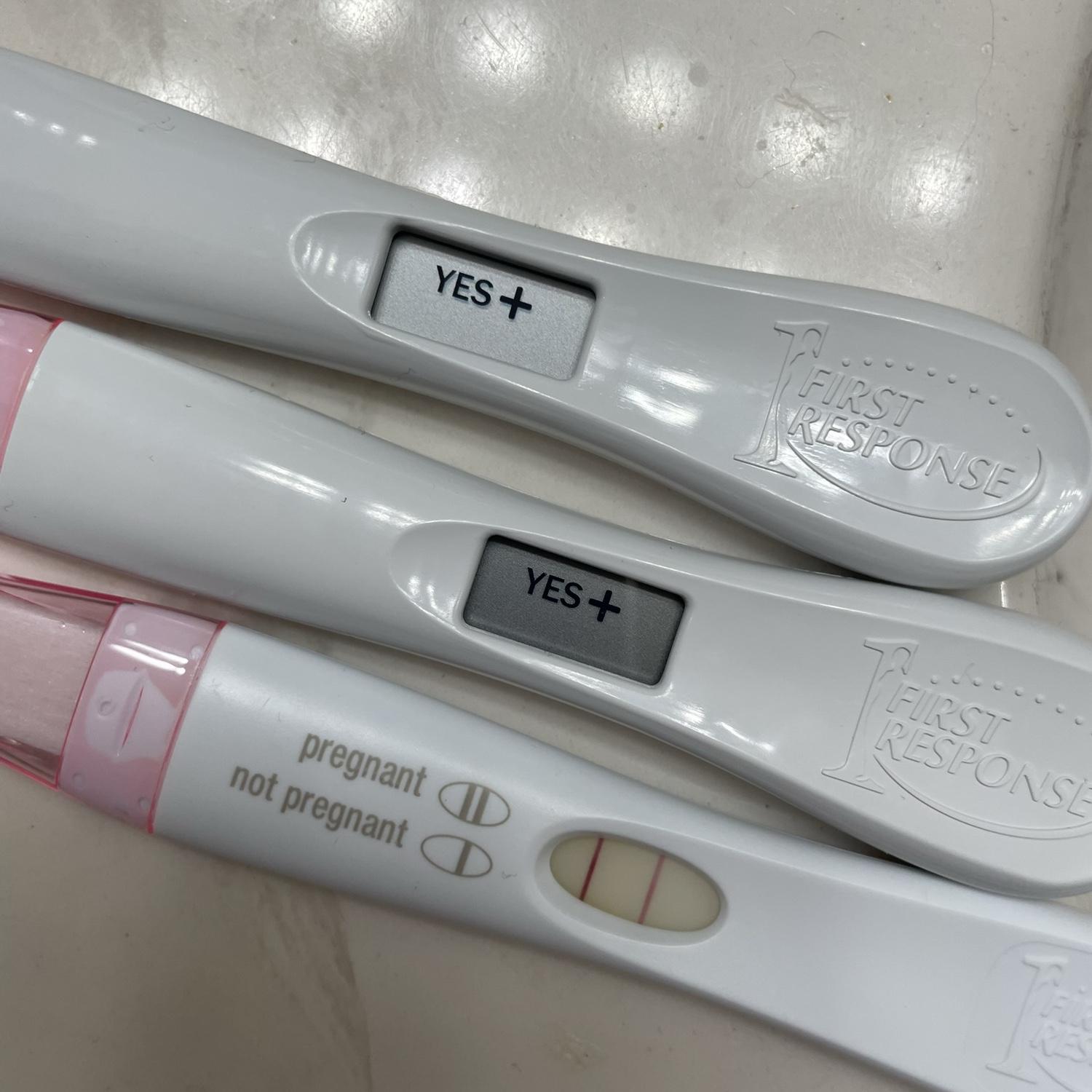 The moment I found out my heart was going to be complete 💘