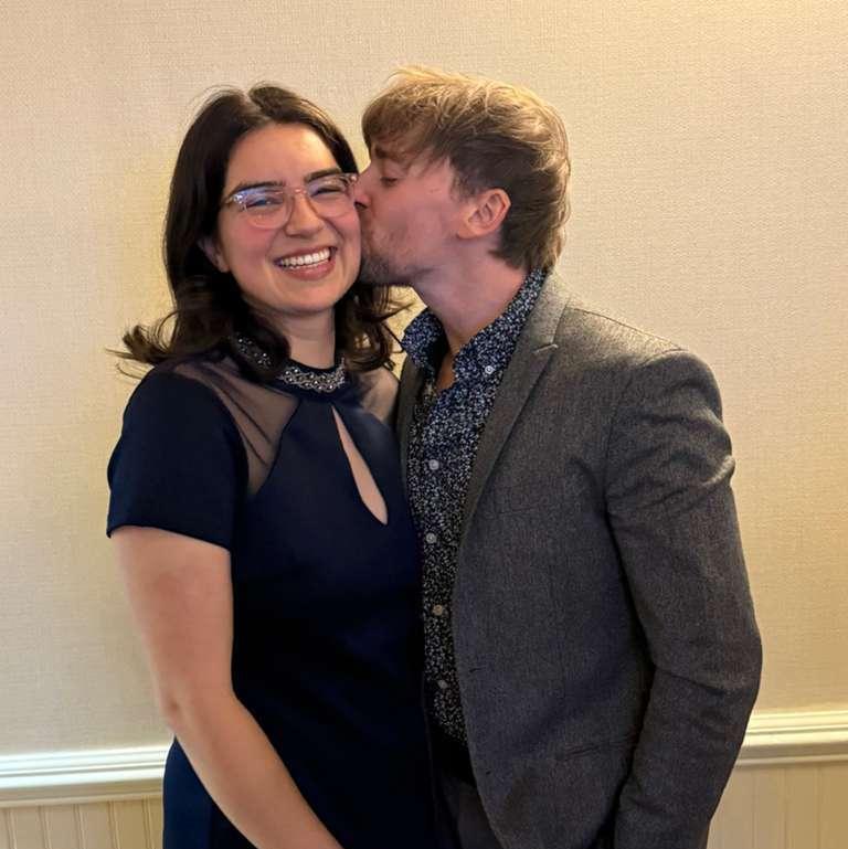 At our Friends' Rehearsal dinner party
