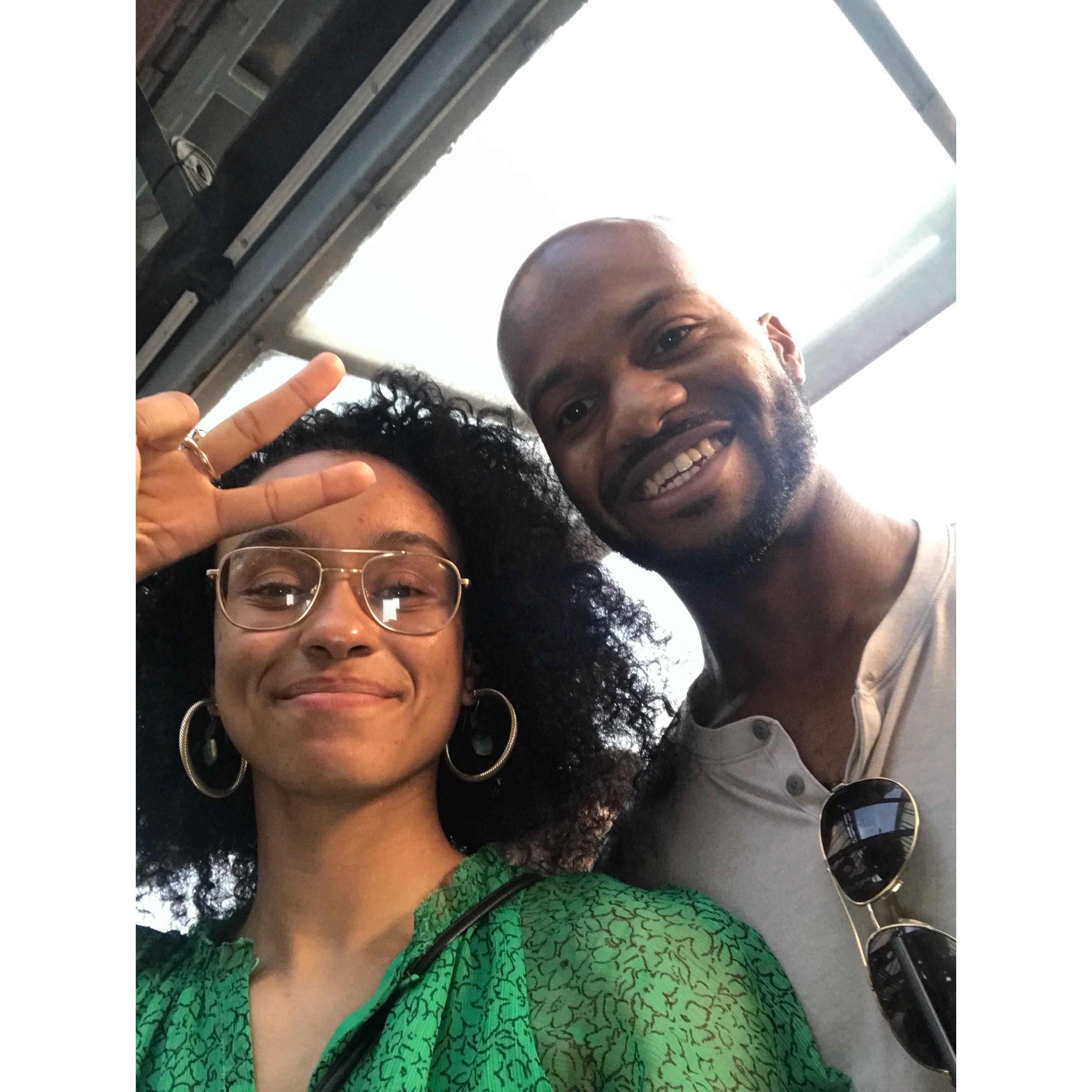 Simone and Jahvonta met at Flash in the District on 4.24.22. 

PC: Simone Askew