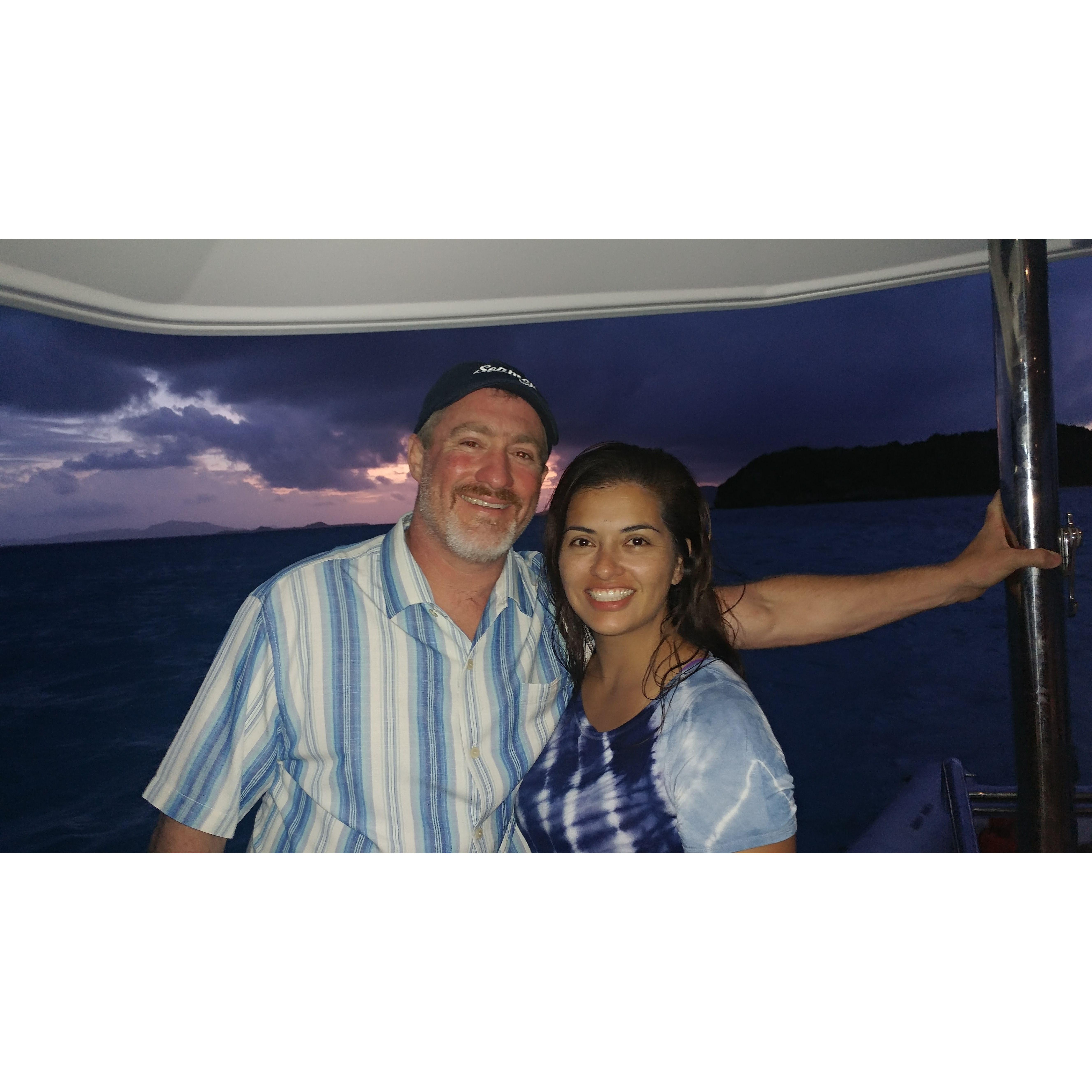 In love in the West Indies - November, 2017