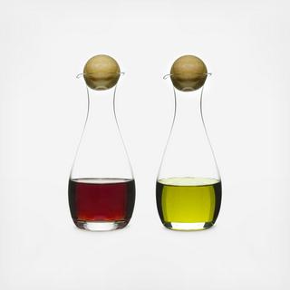 Oil & Vinegar Bottles, Set of 2