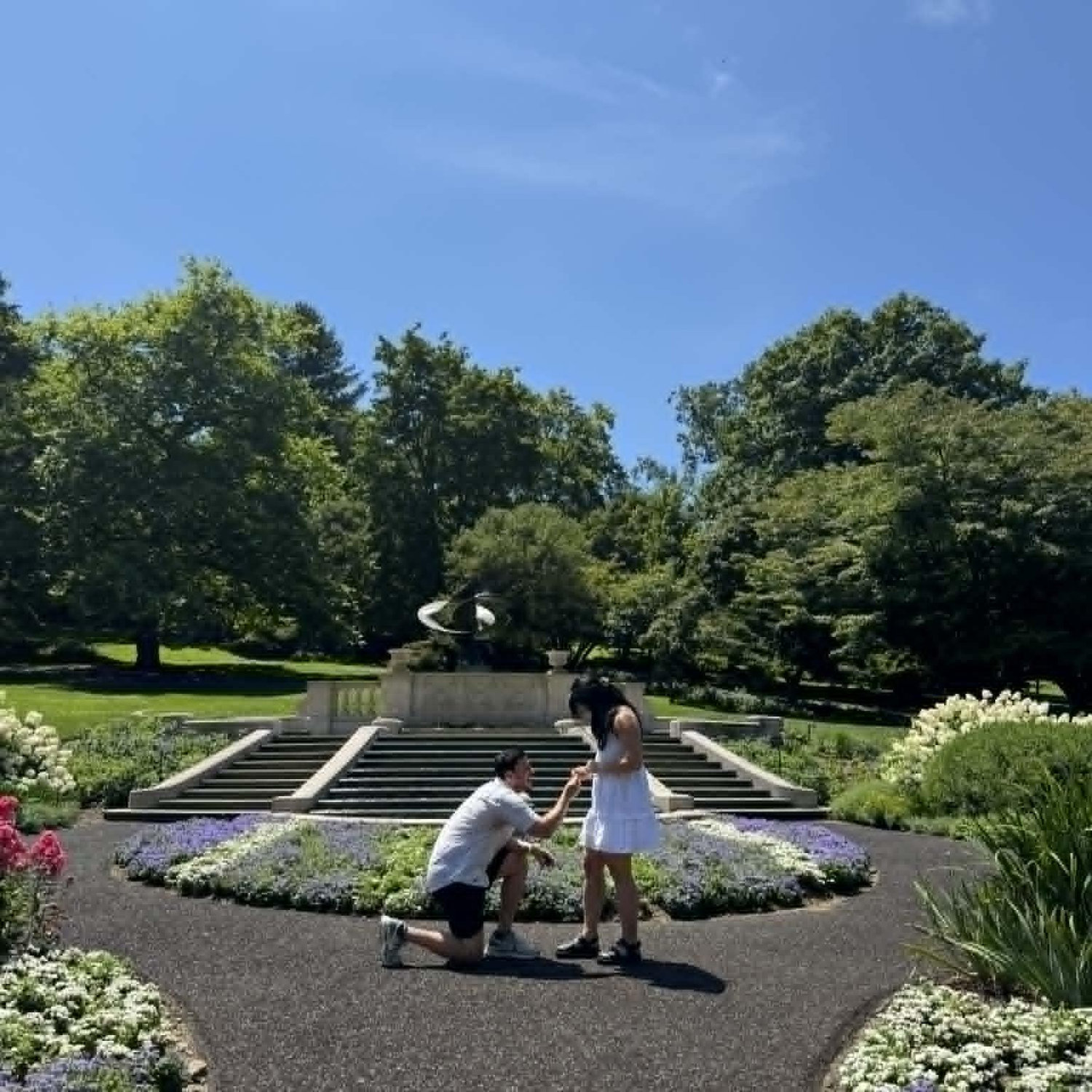 She said yes!!!!