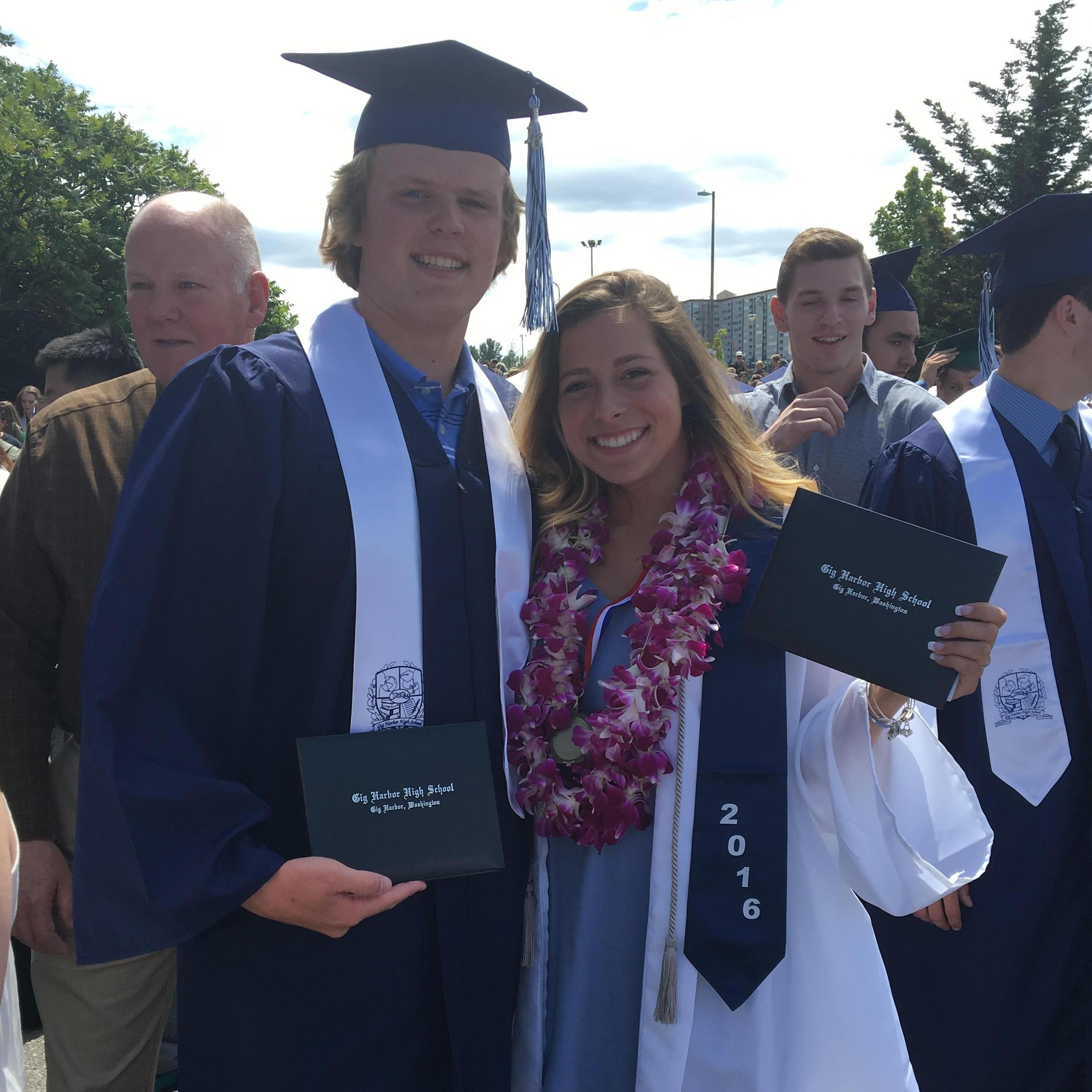 Gig Harbor High School graduation 2016