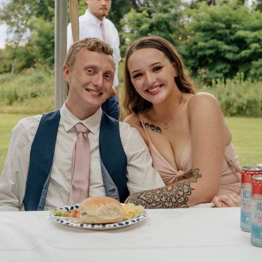 We cleaned up nicely for Morgan and Darren’s wedding. (2022)