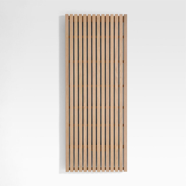 Batten White Oak 60" Back Panel