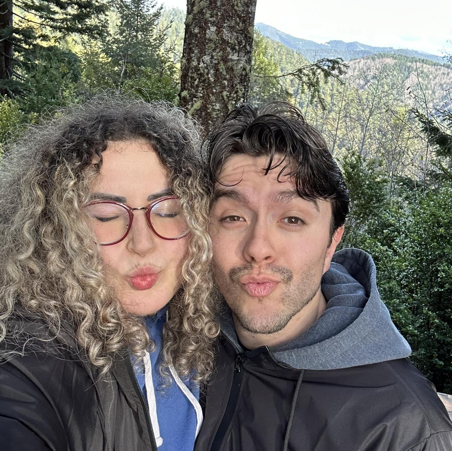 1st Time Isaac saw the Redwoods while camping 2024