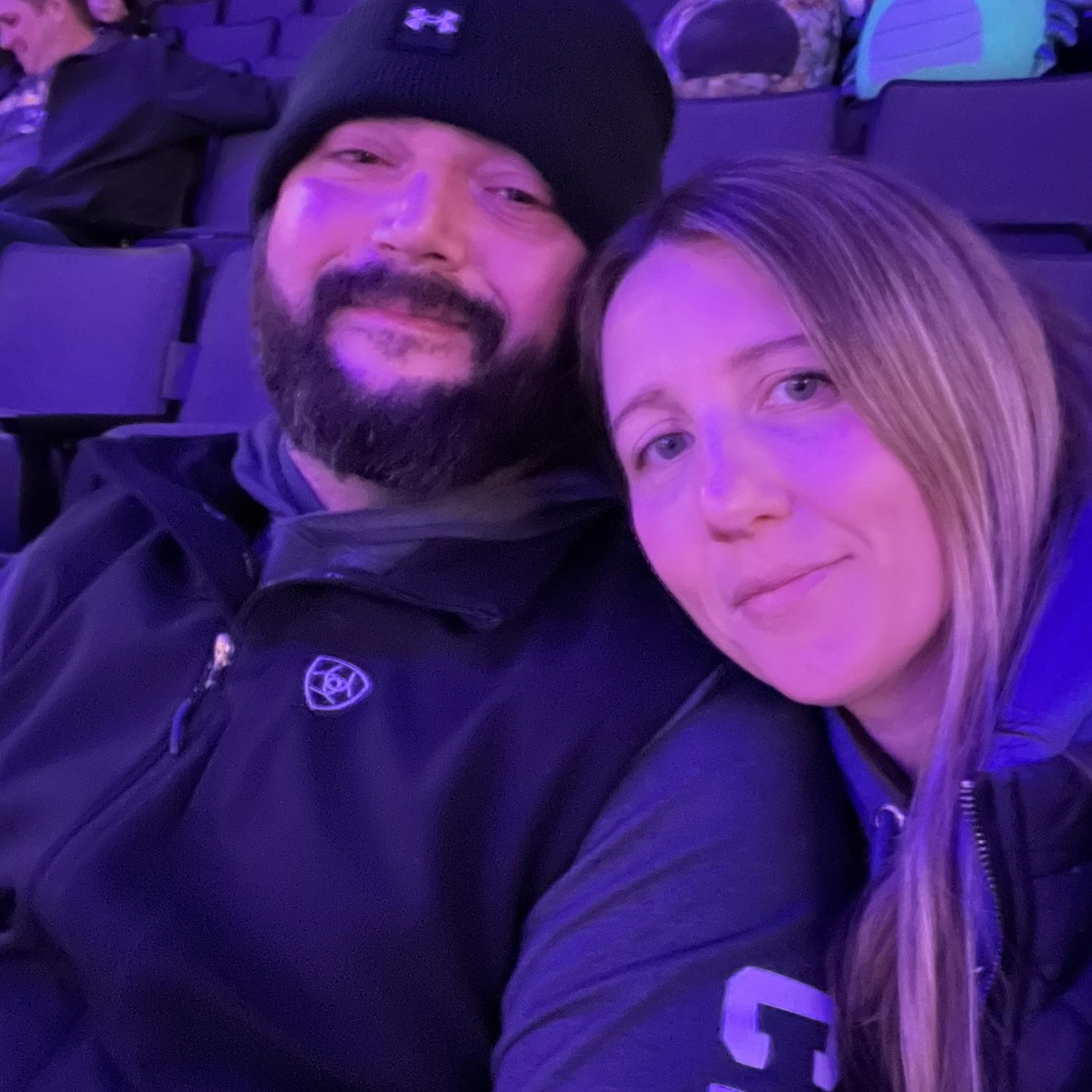 Walleye hockey game!