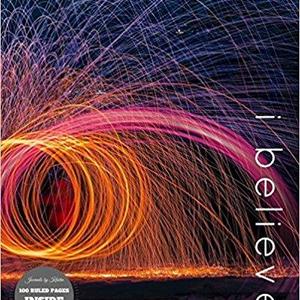 "I Believe" composition notebook / journal - Teen Psych