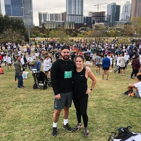 Turkey Trot, 5 mile run on Thanksgiving morning