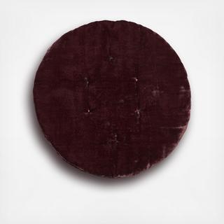 Luminous Round Velvet Sitting Cushion