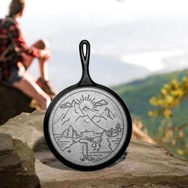 Cast Iron Mountain Griddle | Shop Online | Lodge Cast Iron
