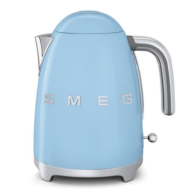 Smeg Electric Kettle 3D Logo, Pastel Blue
