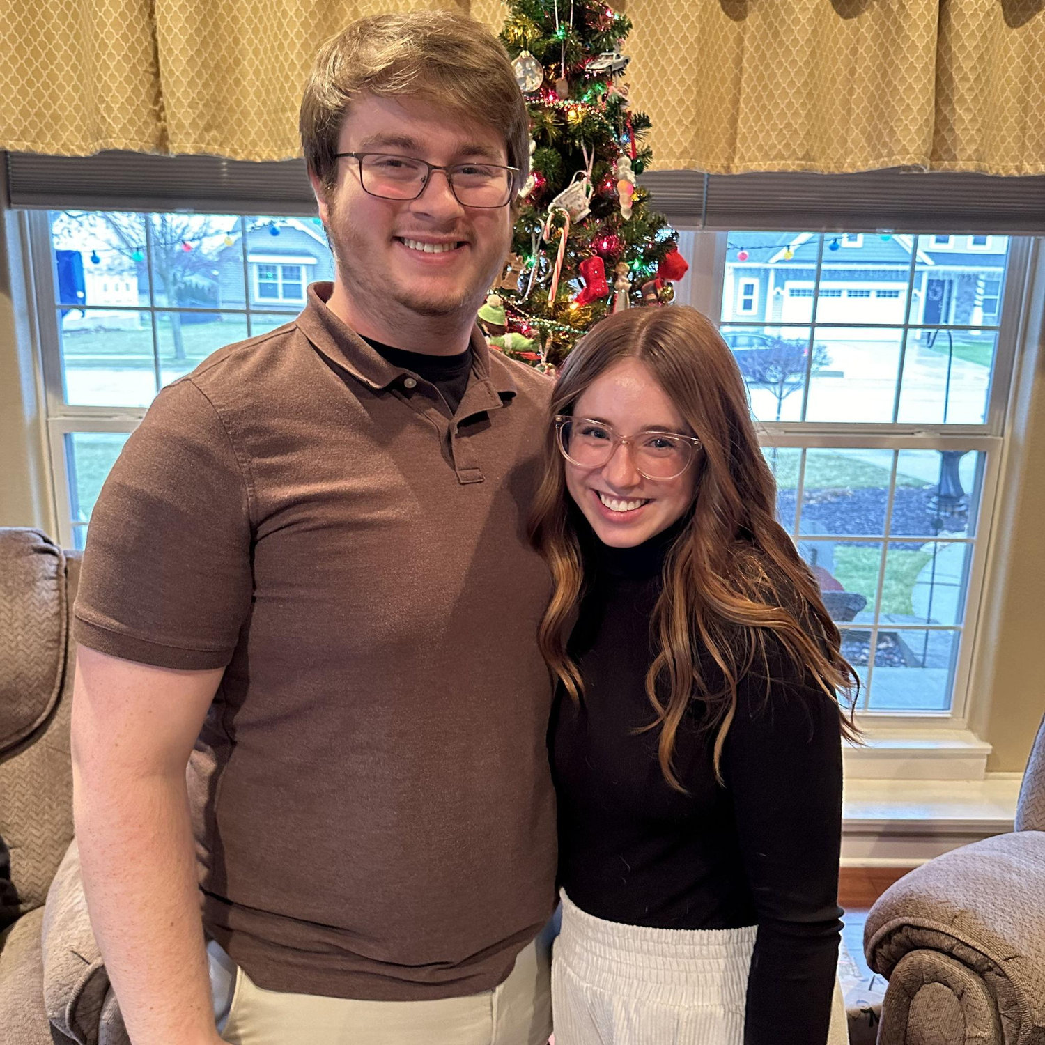 Christmas at the Gonnering house.
