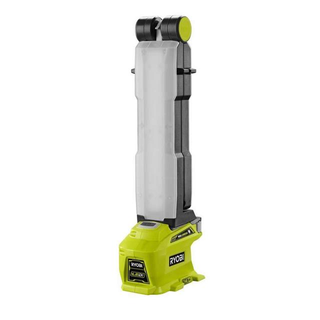 Ryobi P727 One+ 18 Volt 950 Lumen 270 Degree Rotating LED Work Light with Integrated Mounting Hooks (Battery Not Included, Light Only)