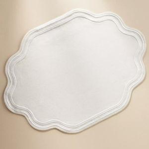 Madeline Embroidered Cotton Placemat