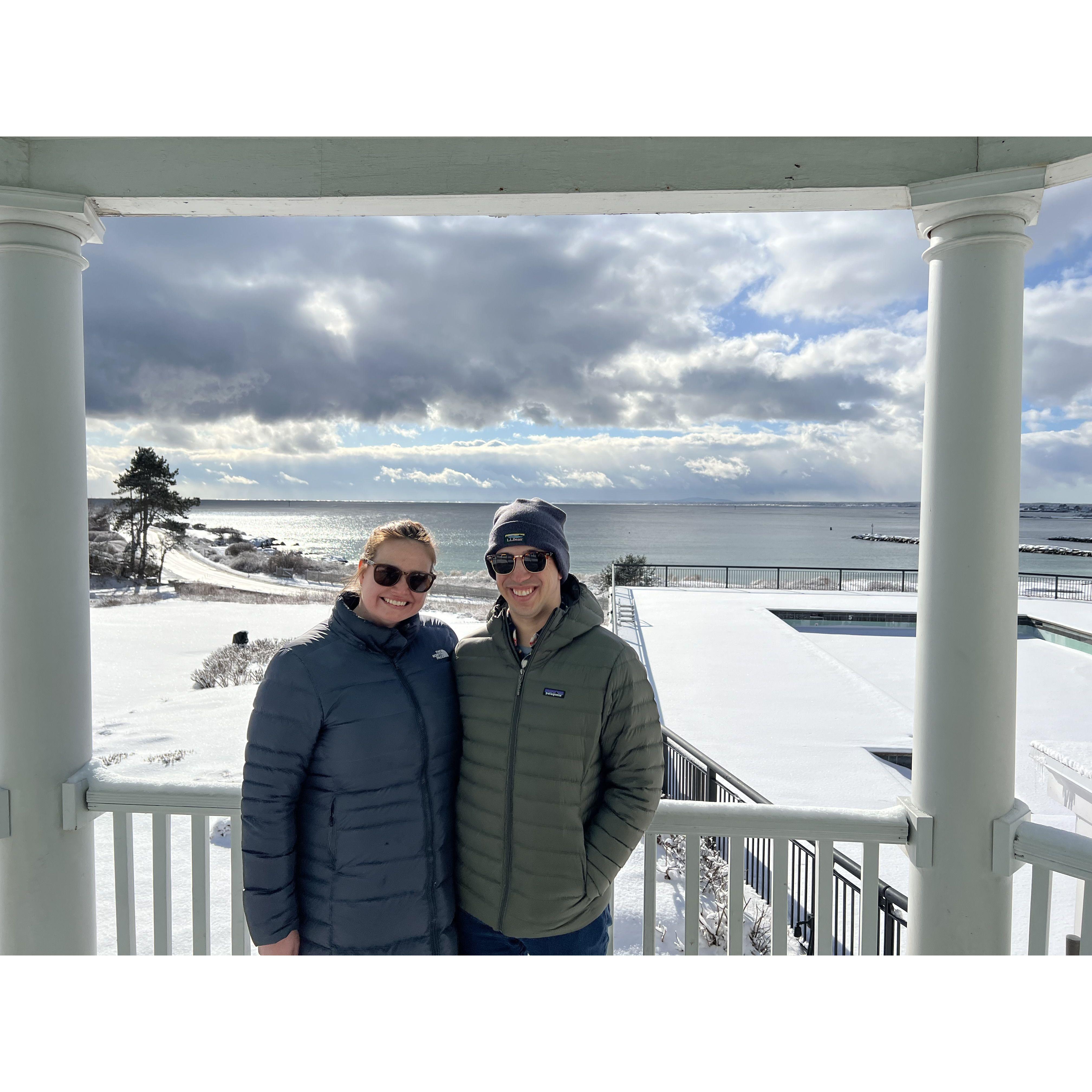 Alison and Jack's first visit to the Colony Hotel in January 2025.