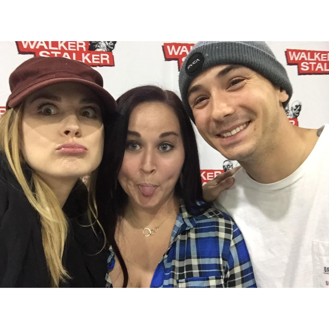 Met the lovely Alexandra Breckenridge of AHS and TWD