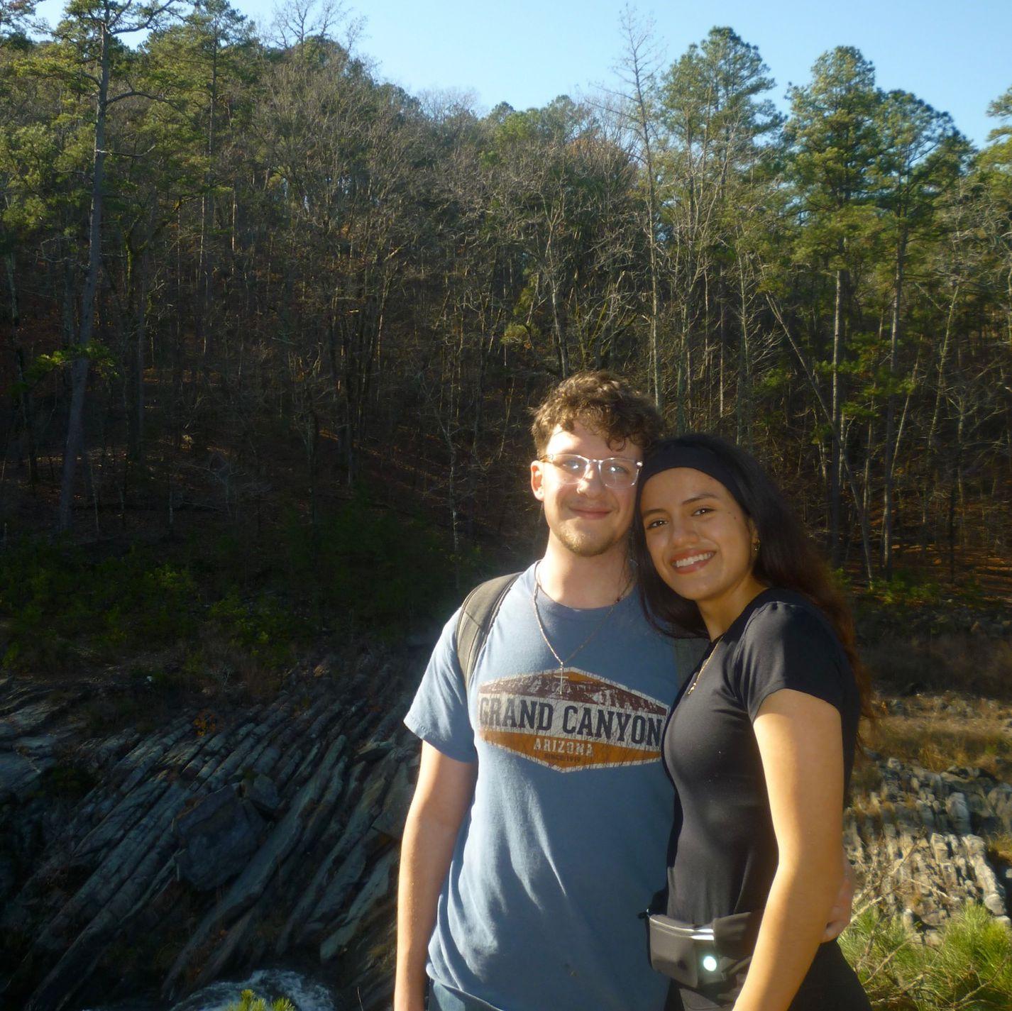 This past Christmas break, they went on a trip with some of their closest friends to Broken Bow, OK.