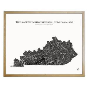 Kentucky Hydrological Map